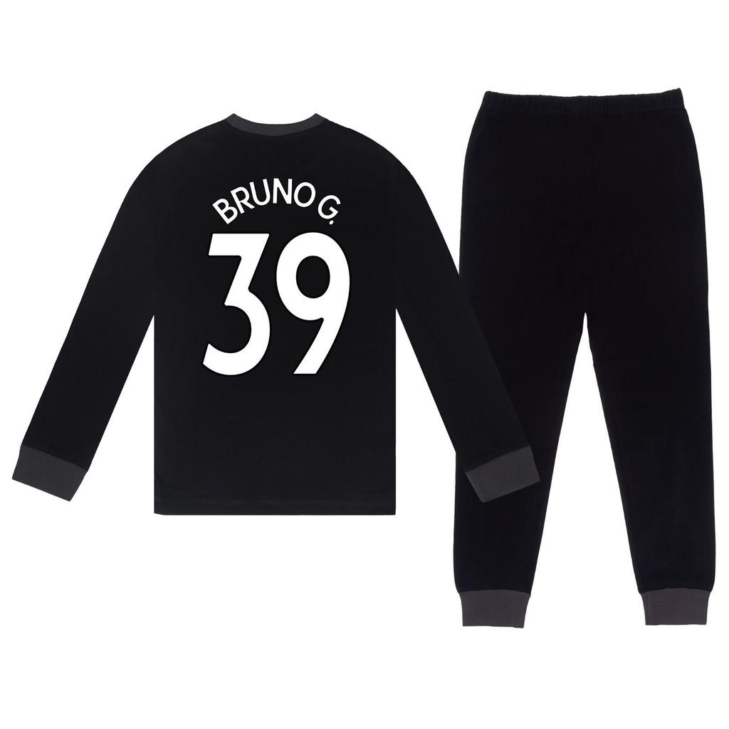 Newcastle United FC Boys Bruno Guimaraes 39 Long Pyjama Set