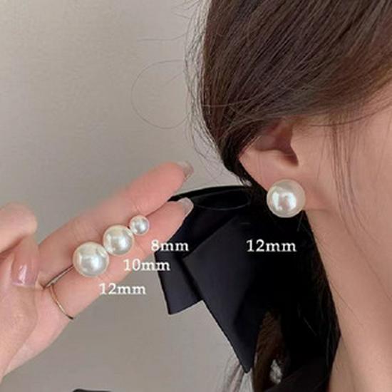 Elegantní dámský náhrdelník s francouzskými perlami, které neblednou - Minimalistický špičkový šperk na klíční kost