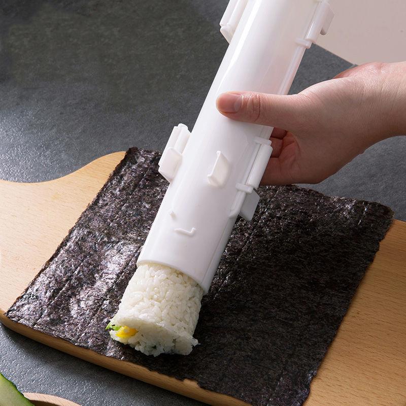 Push-type Sushi Mold Instant Diy Seaweed Rice Ball Maker Seaweed Rice Ball Tool Set Household Full Set Accessories Kitchen Molds