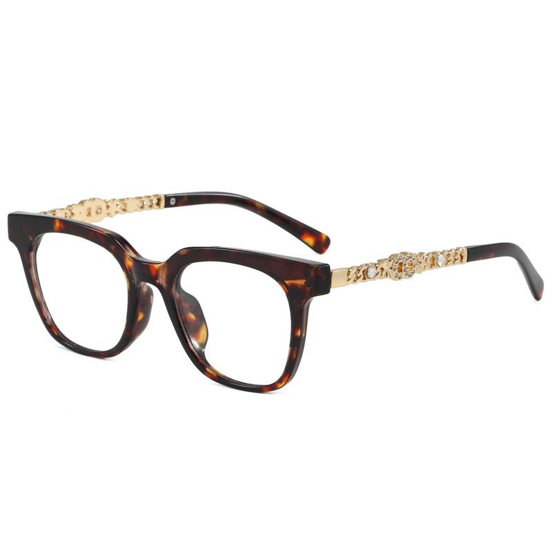 

Daily Use Cat Eye Frame Flat Top Glasses Trendy New Style Suitable for Commuting And School Wear