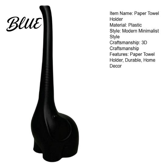 Durable Countertop Paper Holder Elephant Towel Holder with Stable Base