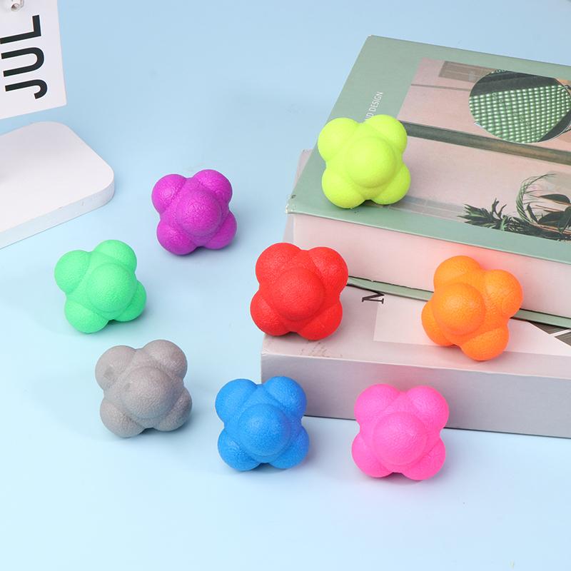 Sechseck Reaktionsball Agilitätstrainingsball Für Basketball Fußball Kinder Erwachsene Koordination Reflex Sport Fitness Trainingsball