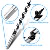 1pc Auger Drill Bits 9 Inch Long Wood Drill Bits Woodworking Bits 6/8/10/12/14mm Shank Carpenter's hammer Tool