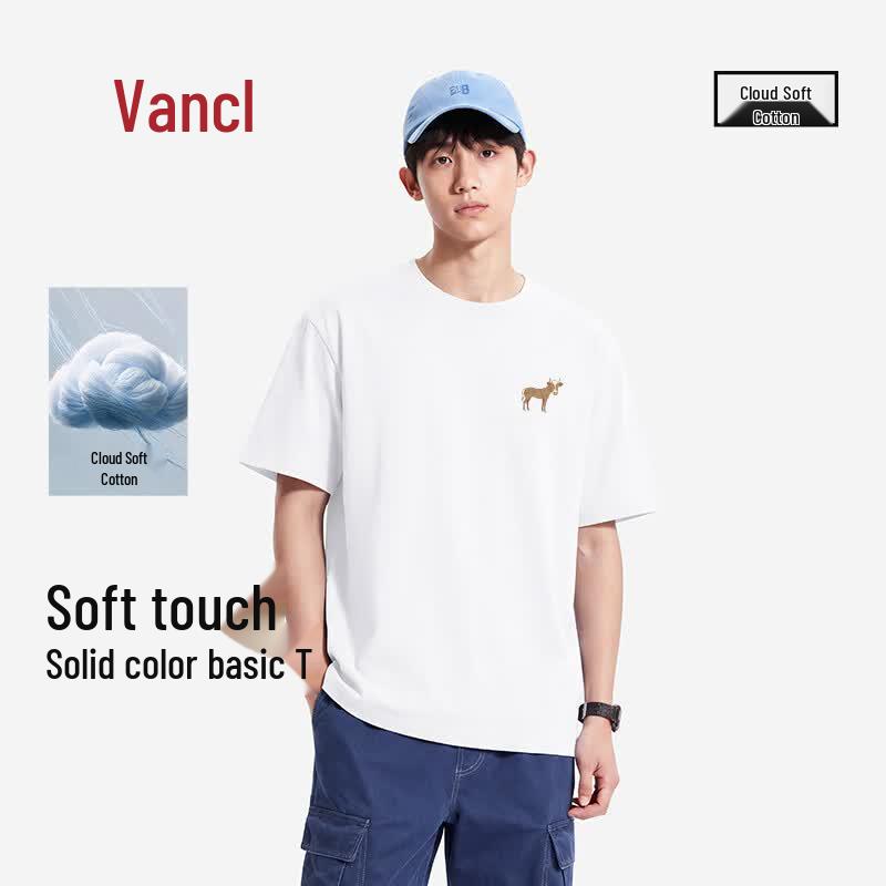 Мужская оверсайз футболка с принтом VANCL 2XL