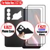 Funda for ZTE Nubia Neo 3 GT 5G, 3 In 1 Set (1 Pcs Phone Case + 2 Pcs Screen Protectors) Black Edge Printing Film, Anti-Fingerpr