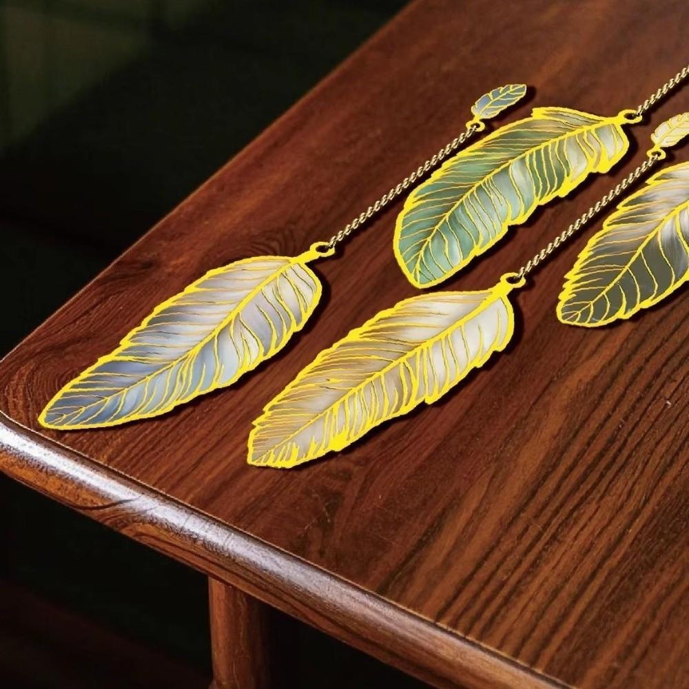 Feather Vintage Feather Bookmark Vintage Book Page Marker Feather Metal Bookmark Friends
