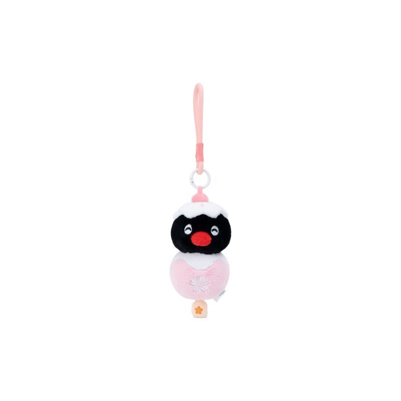 Young Users Daily Trendy Spring Decor Charm | Youmai Genuine Sakura‑Varied Series | Pingu Adorable Penguin Plush Toy Charm Gift