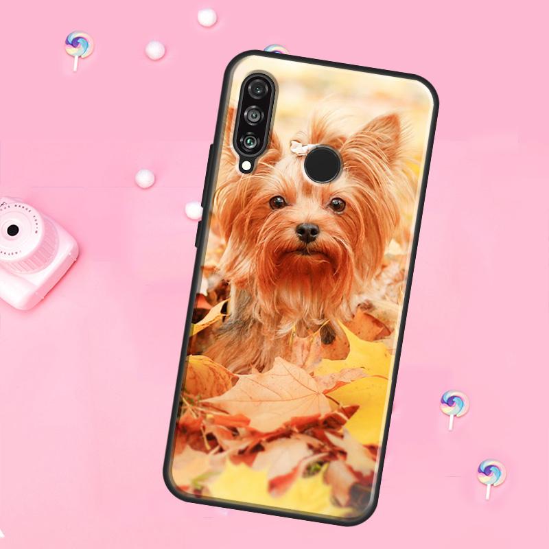 Mini Yorkshire Terrier For Huawei Nova 12i 7i 8i 11i 12s Y73 Y70 Y90 Y60 Y72 Y61 Y91 9 10 SE P30 Pro P40 Lite Case