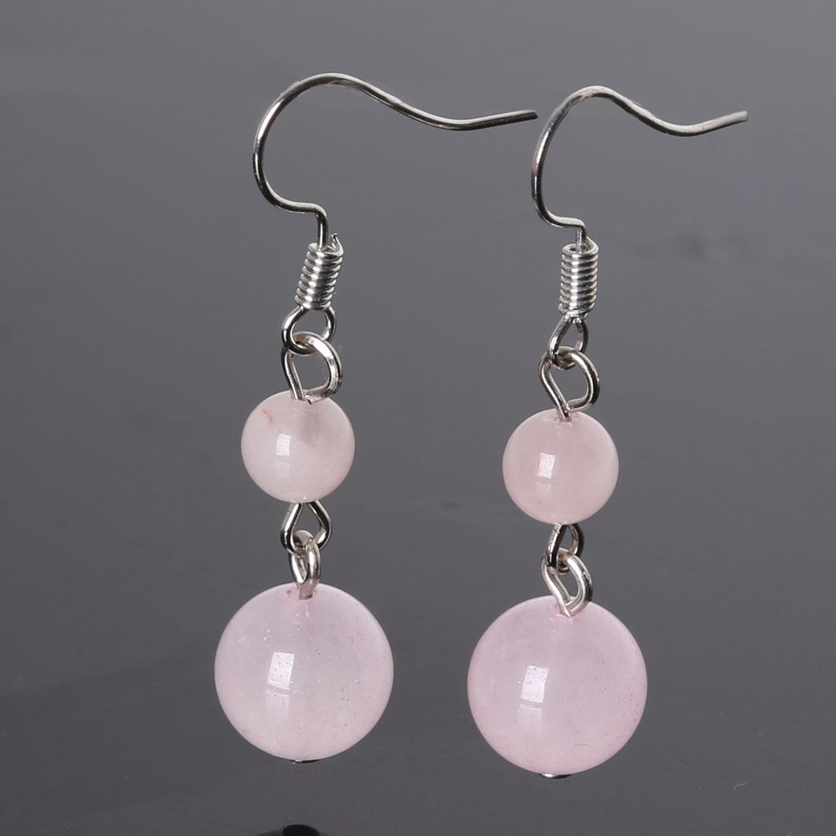 

Каменные бусины Агатовые серьги для женщин и девочек Ювелирные изделия Аксессуары