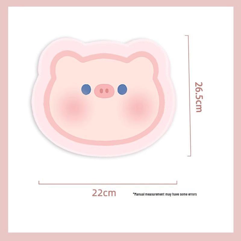 

Милый коврик для мыши с поросенком - Нескользящий мультяшный настольный коврик для офиса