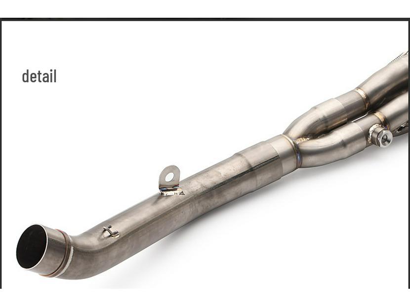Z800 Titanium Alloy Front Exhaust Pipe Mod: Motorcycle & Sports Car, Non-Destructive Installation