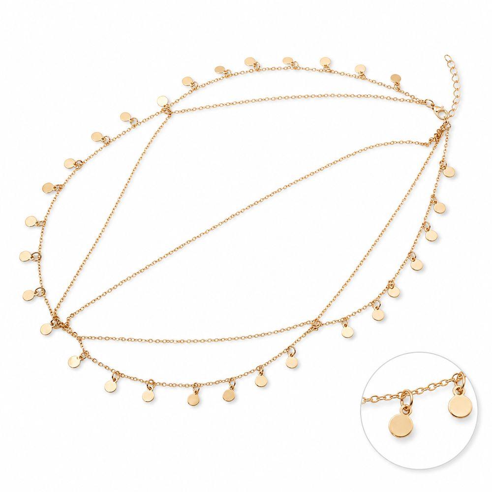 Disc Charms Boho Tassel Head Chain Alloy Headpiece Jewelry New Forehead Hair Jewelry Hair Chain