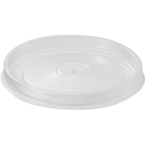 

Shimojima HEIKO Clear PP Lids for Unbleached and Bleached Food Cups, 90 Caliber, 004490507, 1 Bag (25 Lids)