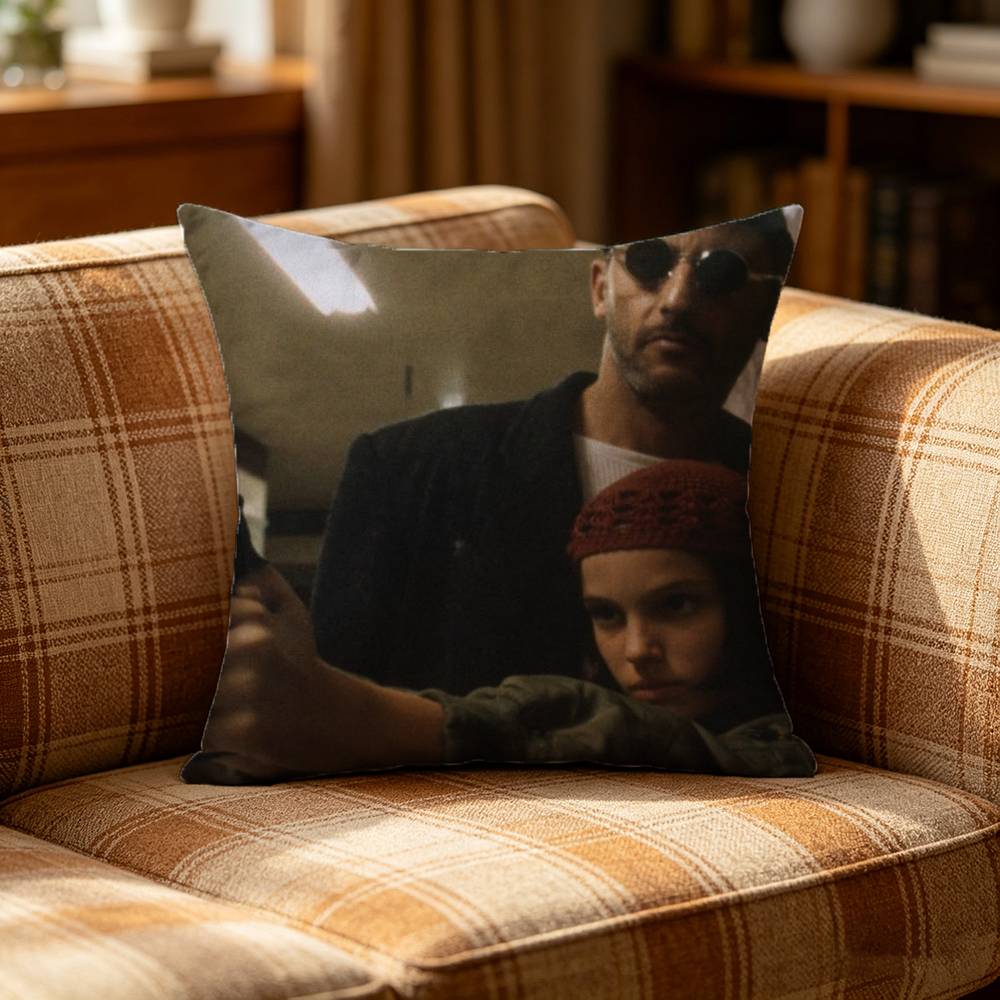 Classic Movie Leon The Professional Pillow Case Pattern Printed Pillowcase For Living Room Sofa Cushion Cover