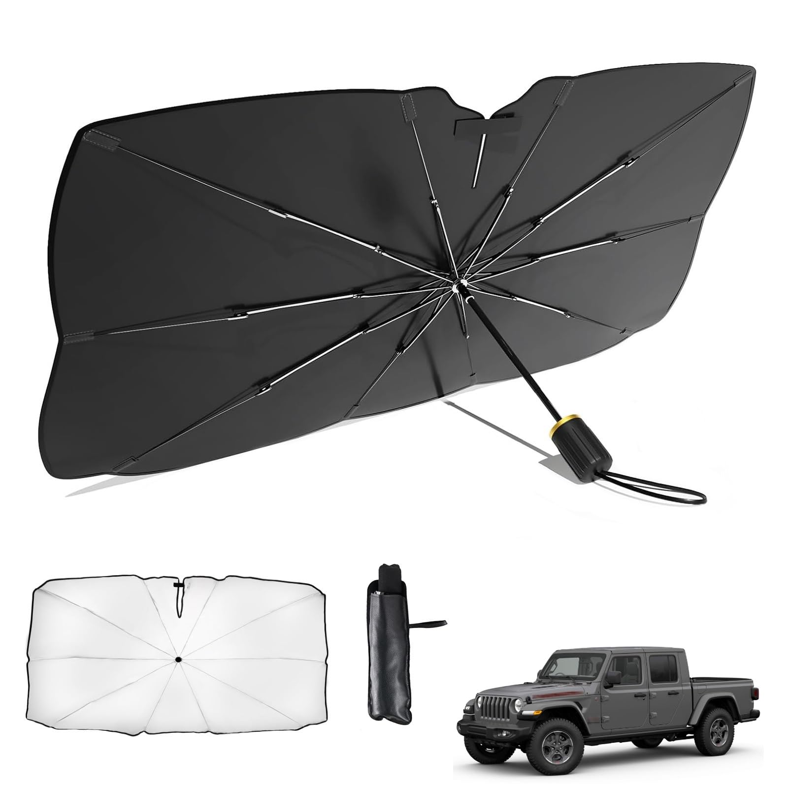 Jeep Gladiator 2nd Generation JT 2018~Current Car Umbrella Type Folding Gladiator JT