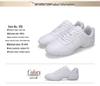 Weiße Unisex Fitness- und Tanz-Aerobic-Schuhe