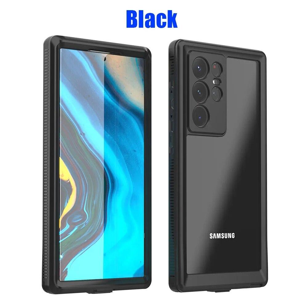 

IP68 водонепроницаемый чехол для дайвинга и плавания на открытом воздухе, защитный чехол из ТПУ для Samsung Galaxy S24 S22 Ultra Plus S21 S20 Note 20 Ultra Note 10 Galaxy S22