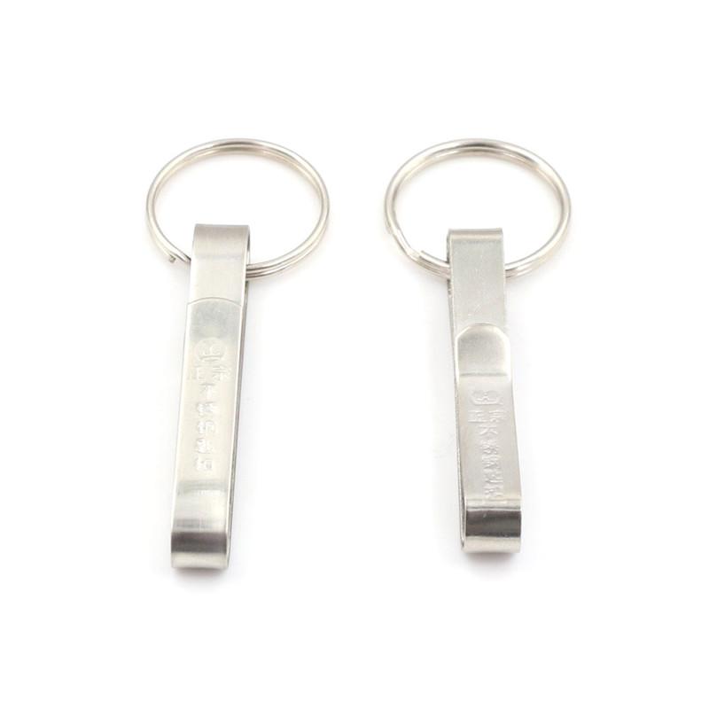 Stainless Steel Compact Quick Release Keychain Belt Clip Key Ring Holder