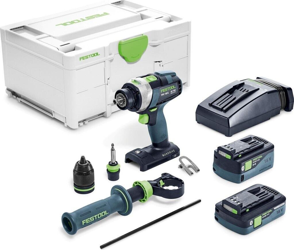 Příklepová vrtačka-šroubovák Festool Quadrive TPC 18/4 I5,0/4,0 I-Plus (577651)