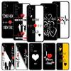Süße Partner Buchstaben Kunst Handyhülle Für Realme 12 11 10 9 8 5G 7 6 GT5 GT3 GT2 Pro C21 C25 C35 Für Realme GT Neo 2 3 3T 5 Hülle