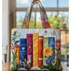 TEMU Womens Fashion Printed Tote Shoulder Bag 600D Oxford Cloth