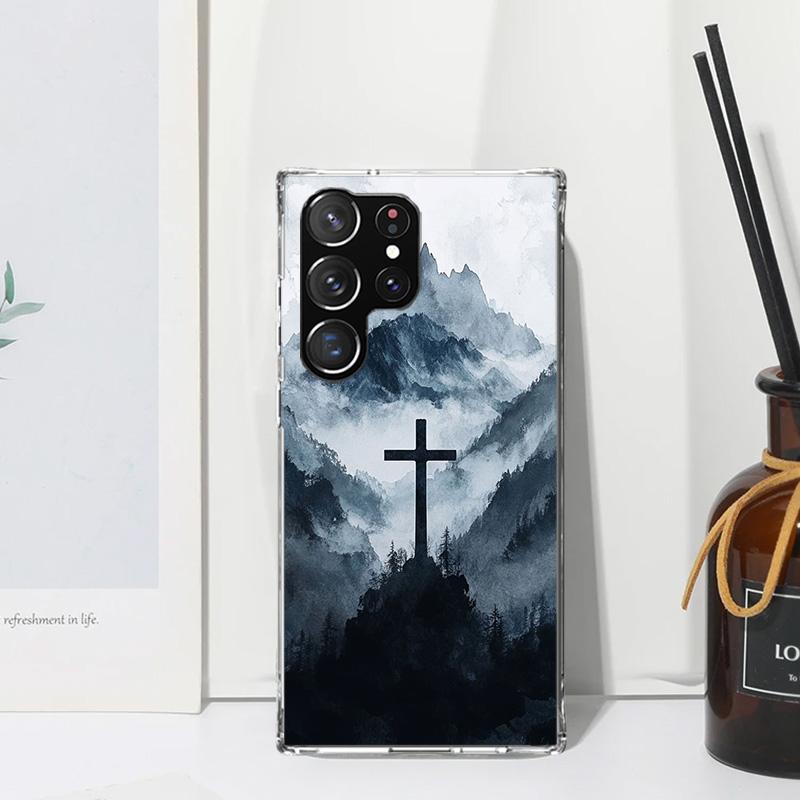 

Jesus Bible Phone Case For Samsung Galaxy S26 S25 Edge S24 FE S23 S22 Ultra S21 Plus S20 + Art Fundas Back Cover Galaxy S25 Edge Samsung S23