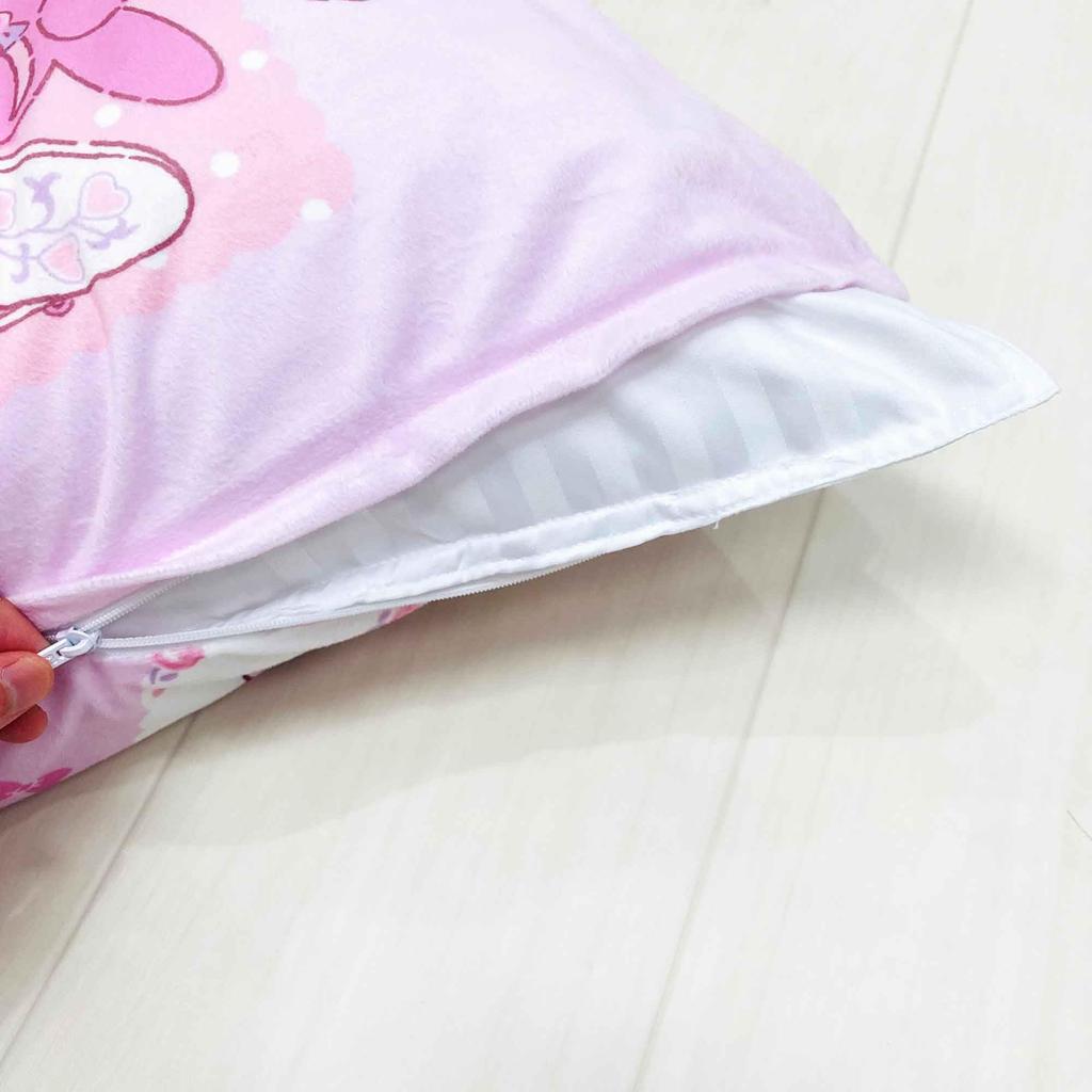 MORIPiLO My Melody Sanrio Smooth Makura No 415791 Pillowcase, Characters, 43x63cm, Microfiber, Washable, Cute, Unisex, Pink, Morishita,
