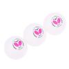 3Pcs Professional Table Tennis Ball 40+ Training Ball For Table Tennis Stroking Training Indoor Games Spare Ping Pong