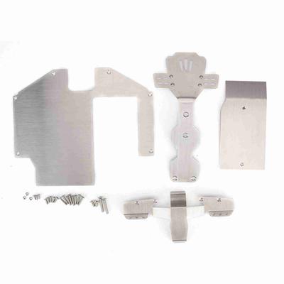 Edelstahl Körperpanzerung Frontchassis Rückenschutz Set für TRAXXAS 17 UDR RC Zubehör