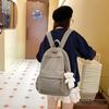 Schoolbag Large-capacity New Schoolbag Harajuku Corduroy College Student Class Backpack Mori Simple Literary Fan Backpack