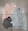 Xiao Wang's Spring Korean-Style Striped Loose Fit Plus Size Thin Knitted Sunscreen Cardigan