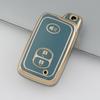 2 3 4 Buttons TPU Car Key Case for Toyota Aqua RAV4 Land Cruiser Camry Prado Corolla Prius Cover Keyless Remote Fob 2013 2014