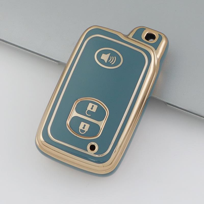 2 3 4 Buttons TPU Car Key Case for Toyota Aqua RAV4 Land Cruiser Camry Prado Corolla Prius Cover Keyless Remote Fob 2013 2014