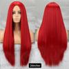 Long Straight Wig With Bangs Natural White Hair Wigs Synthetic Heat Resistant Wigs For Girls Daily Party Use
