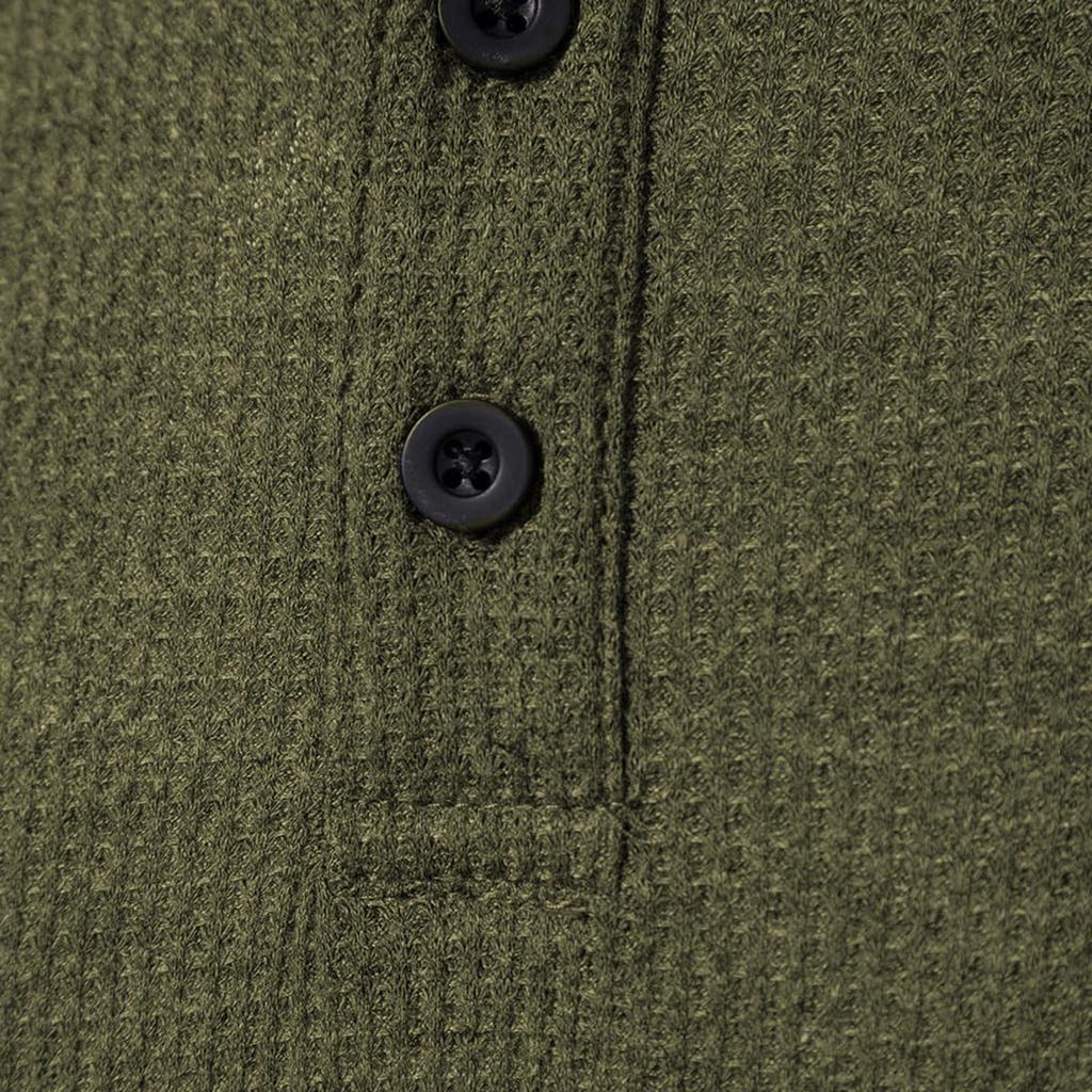 Herren Colorblock Casual Sport Kurzarm Raglanärmel T-Shirt mit Knöpfen