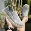 Fashion Official Website Hot Selling Men's Mesh Casual Shoes Thick Soled Comfortable Hiking Shoes Breathable Simple Men's Sports Shoes