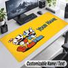 Tappetino Mouse Grande Personalizzato Cuphead Testo Nome Personalizzato Tappetino Esteso per Scrivania Tappetino Mouse da Gioco