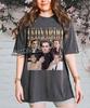 Maglietta Collage Vintage Leonardo DiCaprio, T-shirt Grafica Retro Star del Cinema