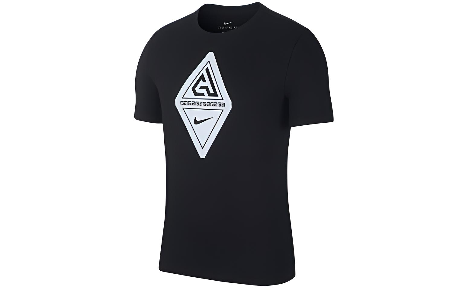 

Nike T Shirts Men s Crew Neck Moderate Straight Fit BV8268-010 S