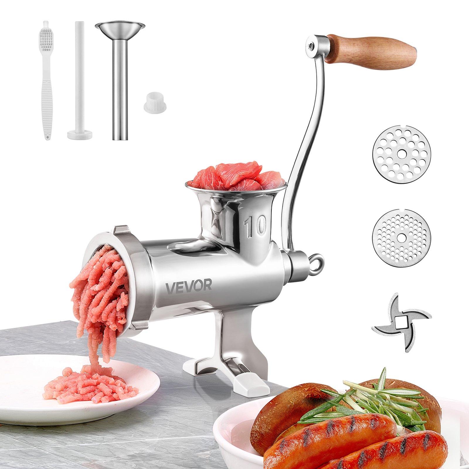 VEVOR Manual Meat Grinder, 304 Stainless