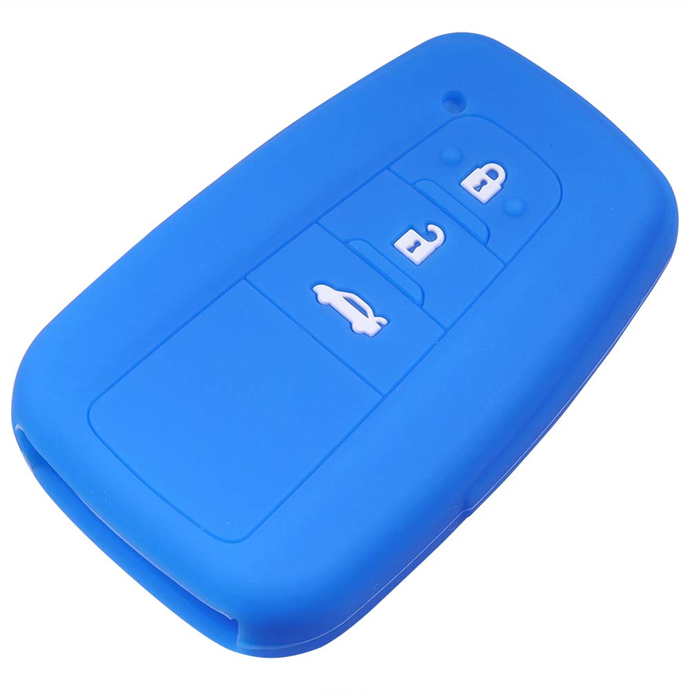 Lcyam Key Fob Cover Case - 2/3/4 Button Car Key Cover for Toyota C-HR,