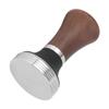 51mm Kaffeetamper Lebensmittelqualität Edelstahl Drucktamper mit Holzgriff für Kaffeewerkzeuge