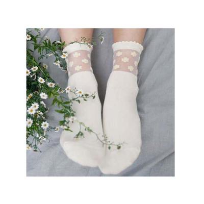 SSRU004_Flower See-Through Socks