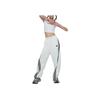 Adidas Dance Interlock Joggers Quick-Drying Loose Sports Casual Pants Women Joggers Han-Jade-White JV9899