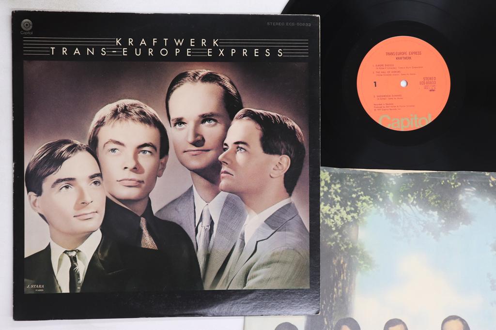LP Record KRAFTWERK - Trans Europe Express ECS80833 CAPITOL 1977 Japan Dance & Electronica Used