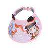 Children's Hats Summer Boys and Girls Sunscreen Hats Outdoor Outing Visor Hats Cartoon Cute Big Brim Empty Top Fan Hat