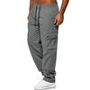 Men's Multi-Pocket Drawstring Work Pants