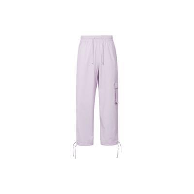 Solid Color Pocket Knit Sports Pants Women Bottoms Pink CZ9331-576