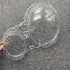 Fits 99-05 Mercedes-Benz E-Class W210 Headlight Lens Cover: Transparent PC Mask Crystal Face.