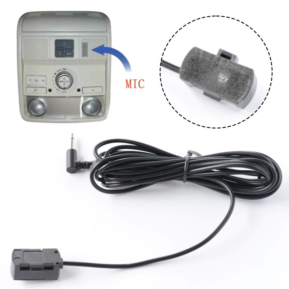 Direct Installation Car Audio System 3.5mm Microphone Car Roof Panel Mic Practical And Reliable Quick Installation